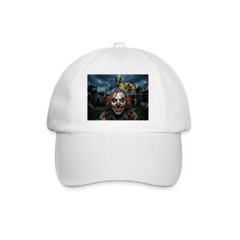 Clown Crazy - Baseball Cap - white/white - Front