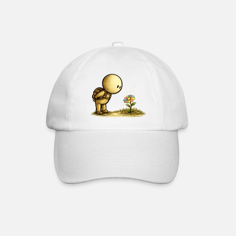 La Petite Pensée | Découvrez la beauté - Casquette classique - blanc/blanc