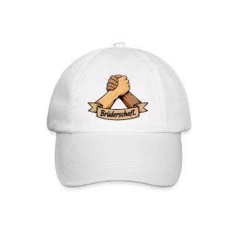 Brüderschaft vereint - Baseballkappe - Weiß/Weiß - Vorne