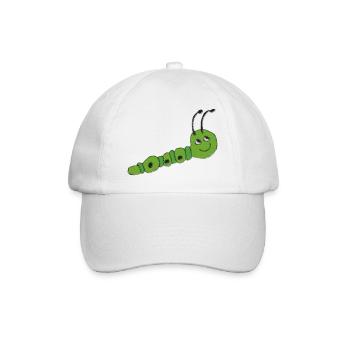 Impressionnisme de chenille - Casquette classique - blanc/blanc - Devant