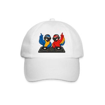 Parrots DJ Duo - Casquette classique - blanc/blanc - Devant