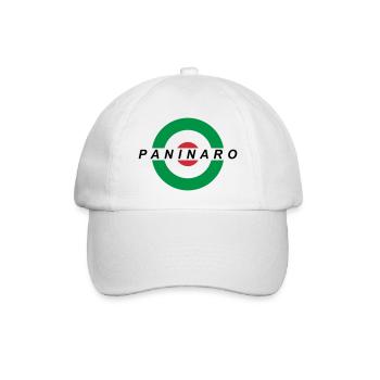 Paninaro - Baseball Cap - white/white - Front