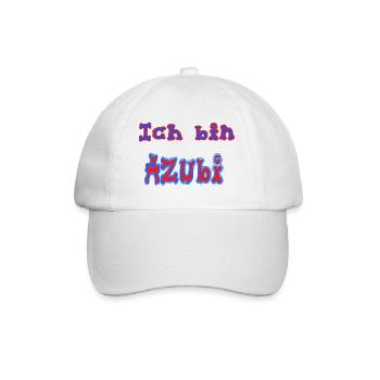 Ich_bin_Azubi - Baseball Cap - white/white - Front