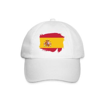 SPANIEN SPAIN España EUROPA SPANISCHE SPORT FAN - Baseballkappe - Weiß/Weiß - Vorne