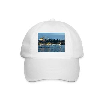 Nuit Bosphore Istanbul - Casquette classique - blanc/blanc - Devant