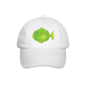 puffy - Baseball Cap - white/white - Front