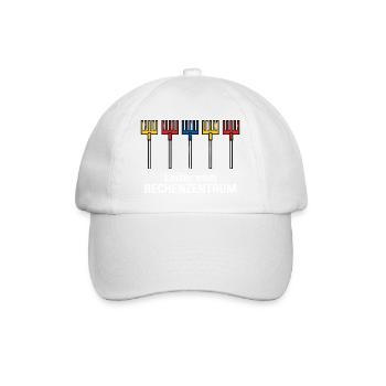 Data Center Design Garden Tools Rake Ladder - Baseball Cap - white/white - Front