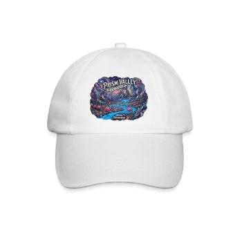 Crystal Valley and Space Flamingos - Baseball Cap - white/white - Front