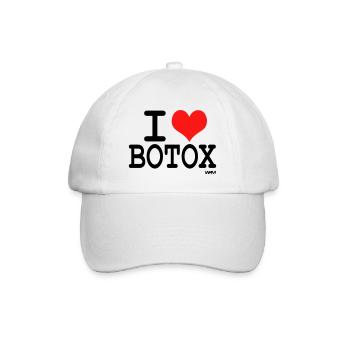 i love botox by wam - Casquette classique - blanc/blanc - Devant