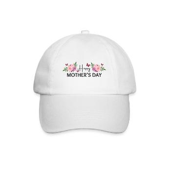 Happy Mother’s Day - Casquette classique - blanc/blanc - Devant