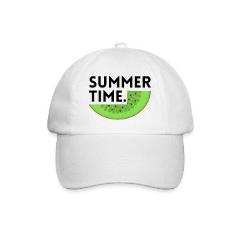 Summer time - Kiwi - Casquette classique - blanc/blanc - Devant