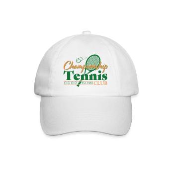 Tennis Club - Casquette classique - blanc/blanc - Devant