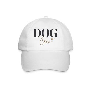 Dog Crew - Baseballkappe - Weiß/Weiß - Vorne
