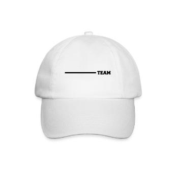 ligne d’équipe - Casquette classique - blanc/blanc - Devant