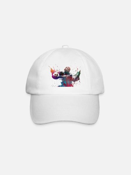 Water polo sport #sport #waterpolo - Baseball Cap - white/white