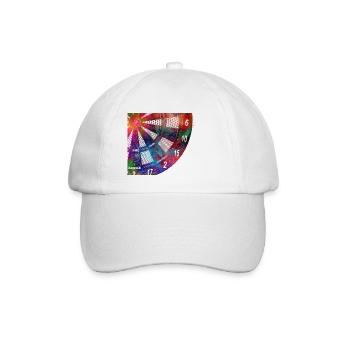 darts sport article #darts #sport - Baseball Cap - white/white - Front