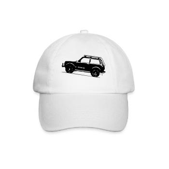 Lada Niva 2121 Russin 4x4 - Baseballkappe - Weiß/Weiß - Vorne