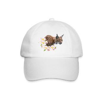 lynx - Baseball Cap - white/white - Front