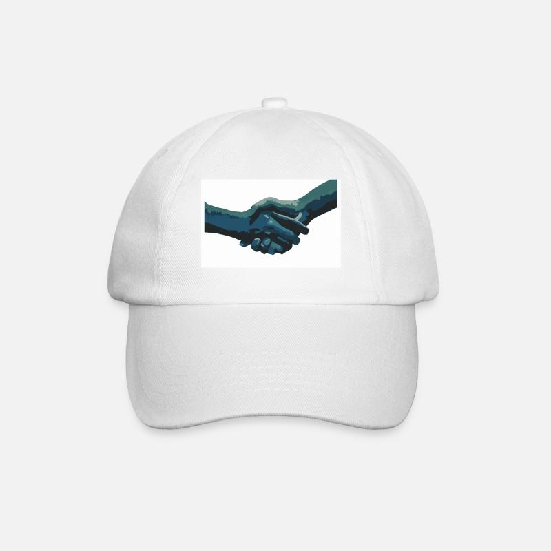 main dans la main - Casquette classique - blanc/blanc