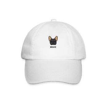 Bulldog Love Français Bulldog Frenchie - Casquette classique - blanc/blanc - Devant
