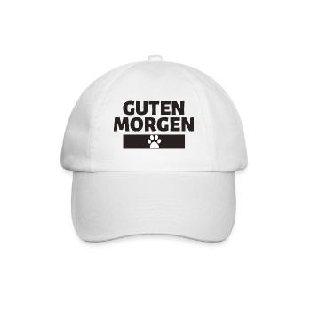 Good Morning Dog's Paw - Baseball Cap - white/white - Front