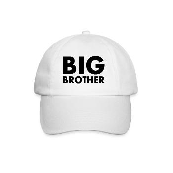 Big brother - Casquette classique - blanc/blanc - Devant