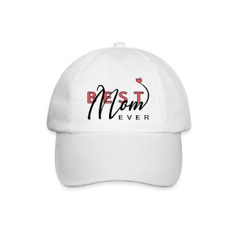 Meilleure maman de tous les temps - Casquette classique - blanc/blanc - Devant