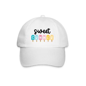 ICE ÉTÉ DOUX VOYAGE VACANCES PLAGE PALM LAKE MOTIF - Casquette classique - blanc/blanc - Devant