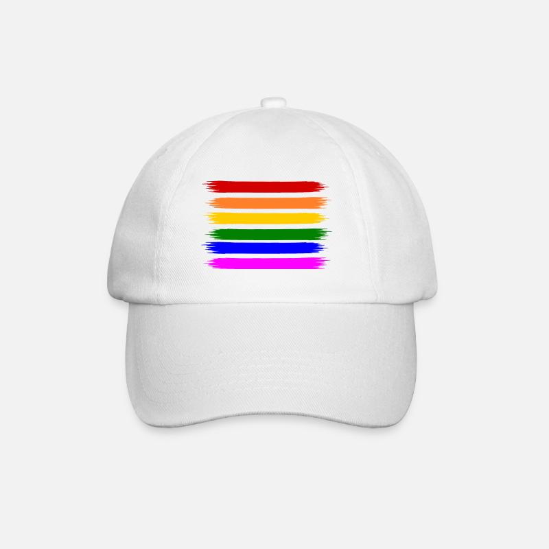 Lgbt - Casquette classique - blanc/blanc