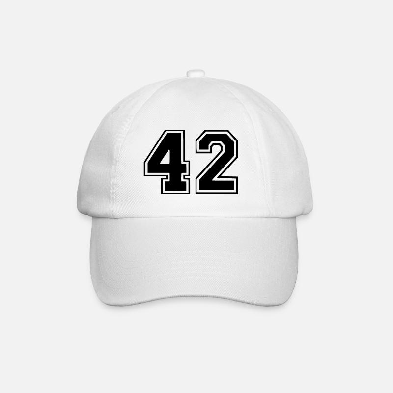 42 - Baseballkappe - Weiß/Weiß