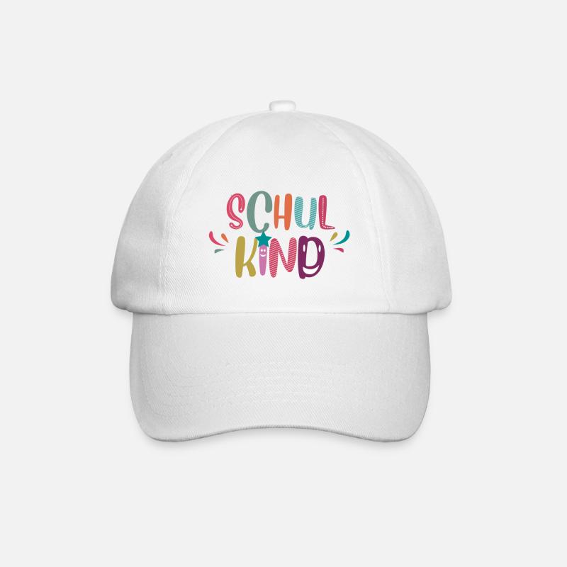 SCHULKIND - Baseballkappe - Weiß/Weiß