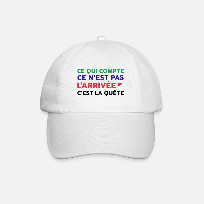 Punchline - Rap - Orel San - Casquette classique - blanc/blanc