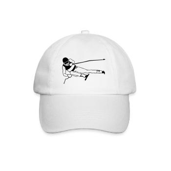 ski - alpine - apres - abfahrt - Baseballkappe - Weiß/Weiß - Vorne