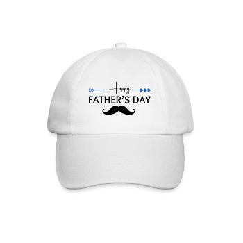 Happy Father’s Day - Casquette classique - blanc/blanc - Devant
