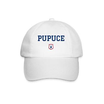 PUPUCE - Puce - Casquette classique - blanc/blanc - Devant