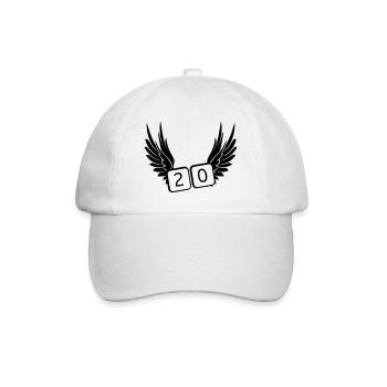 20 années - Casquette classique - blanc/blanc - Devant