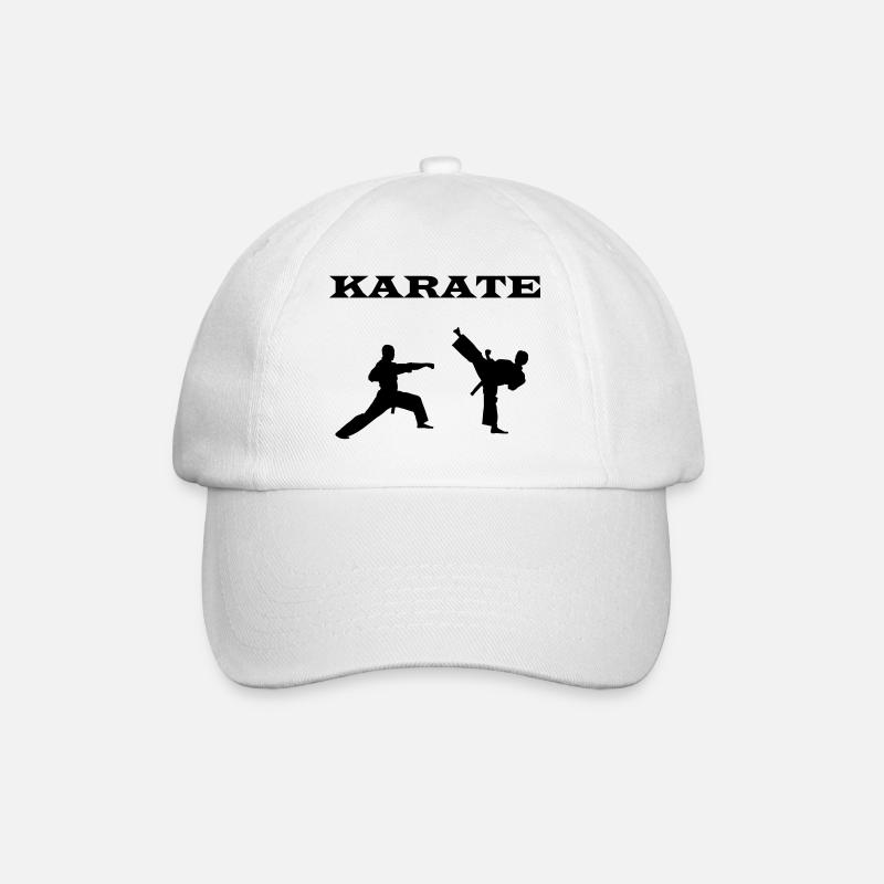 karaté - Casquette classique - blanc/blanc