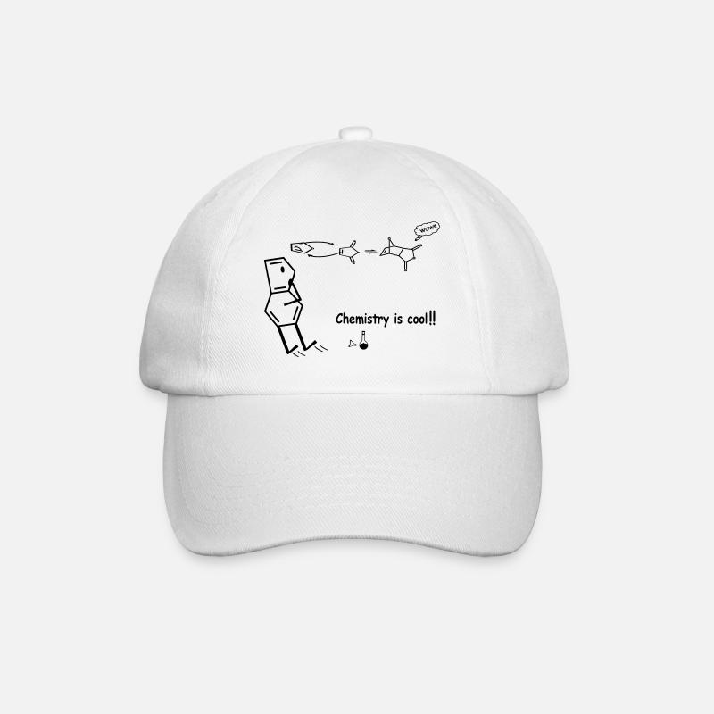 Chemistry is cool! - Casquette classique - blanc/blanc