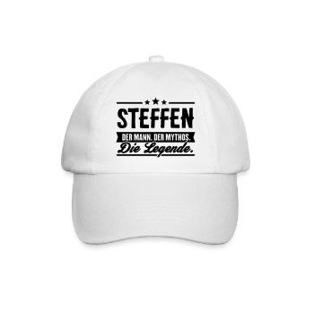 Man Myth Legend Steffen - Casquette classique - blanc/blanc - Devant