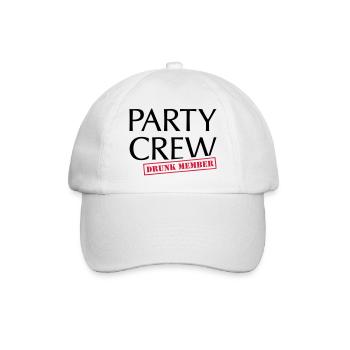 Party Crew - already Drunk Member * Hangover team - Baseball Cap - white/white - Front