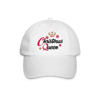 Weihnachten - Baseballkappe - Weiß/Weiß - Vorne