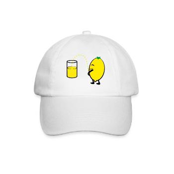 2541614 127819439 lemon - Baseball Cap - white/white - Front