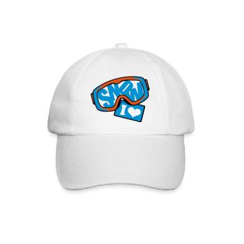 la neige - Casquette classique - blanc/blanc - Devant