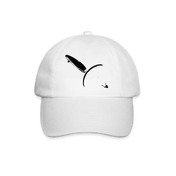 Paragliding Synchro Spiral - Baseball Cap - white/white - Front