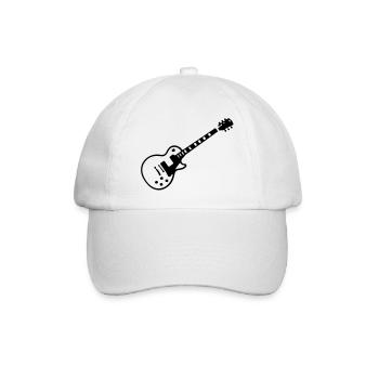Les Paul Guitar - Casquette classique - blanc/blanc - Devant