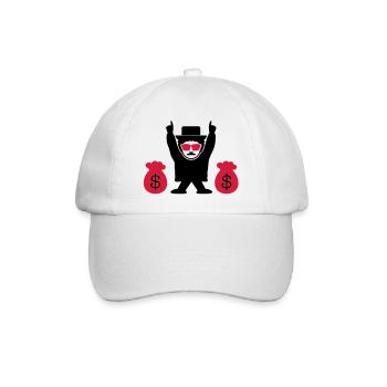 party_thief_f2 - Casquette classique - blanc/blanc - Devant