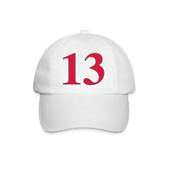 13 - Baseball Cap - white/white - Front