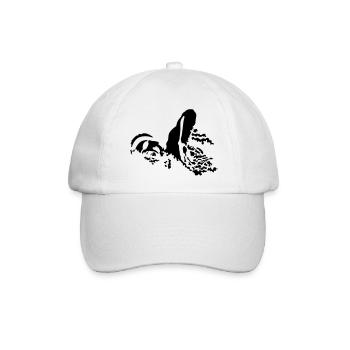 schwimmer_2 - Casquette classique - blanc/blanc - Devant