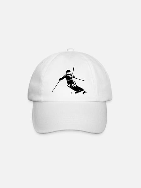 slalom - Casquette classique - blanc/blanc