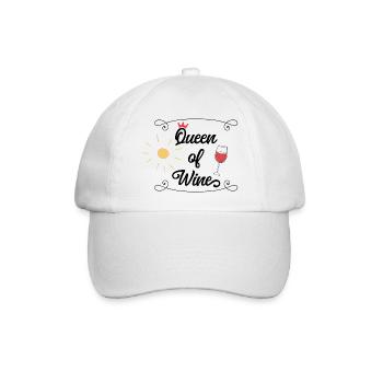 Wine - Baseball Cap - white/white - Front